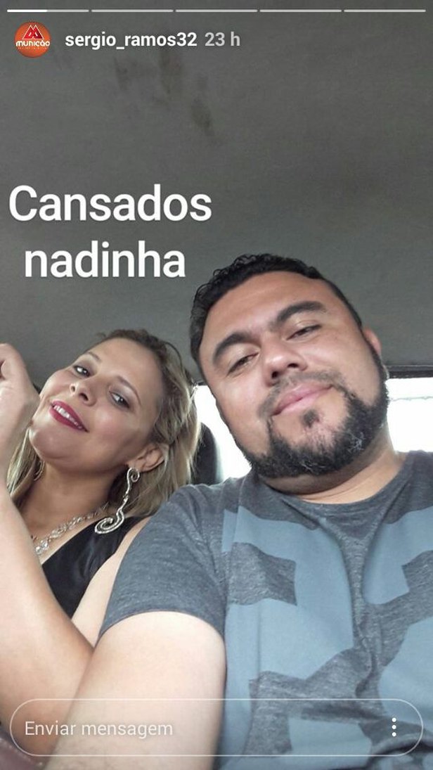 Reprodução rede social de Sérgio Ramos