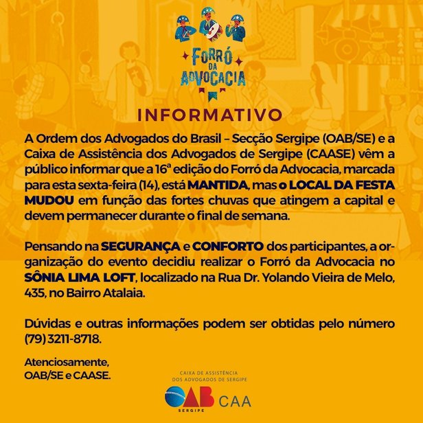 Imagem: OAB/SE