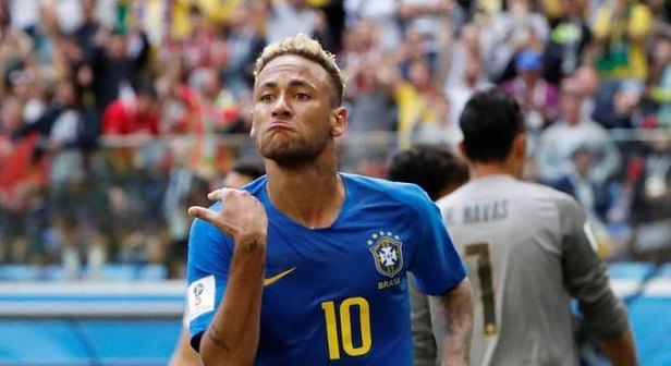 Neymar marcou o segundo gol da seleção brasileira na vitória sobre a Costa Rica Carlos Garcia Rawlins/Reuters