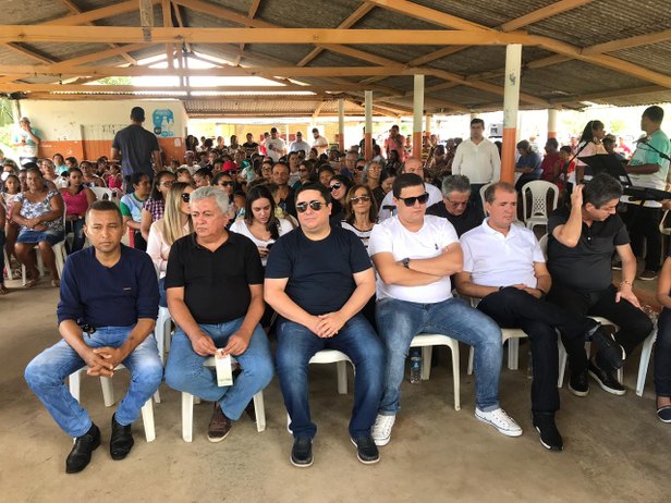 Missa de Sétimo dia foi realizada no local da queda do avião Foto: Jéssika Cruz