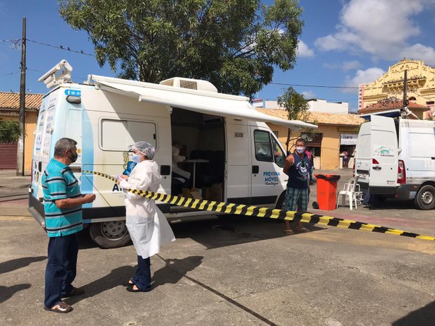 Os locais públicos não são divulgados previamente para evitar aglomeração (Foto: Samara Fagundes |Portal A8SE)