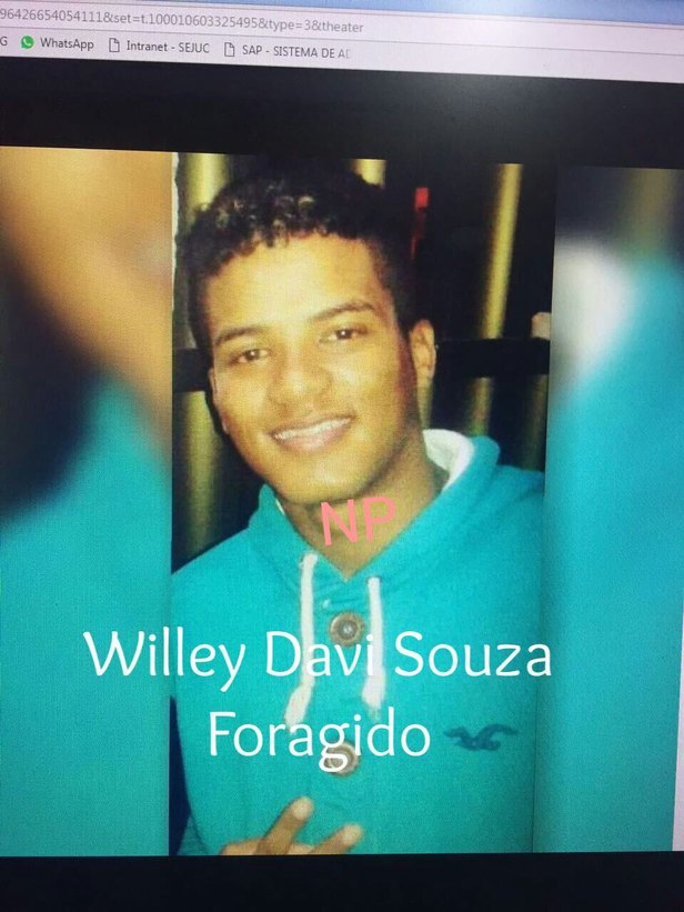 Foto: Envolvido na morte do policial continua foragido