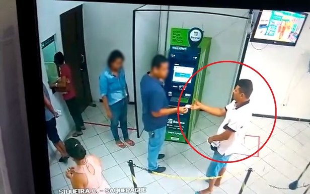 Foto: Imagens da Câmera de Segurança