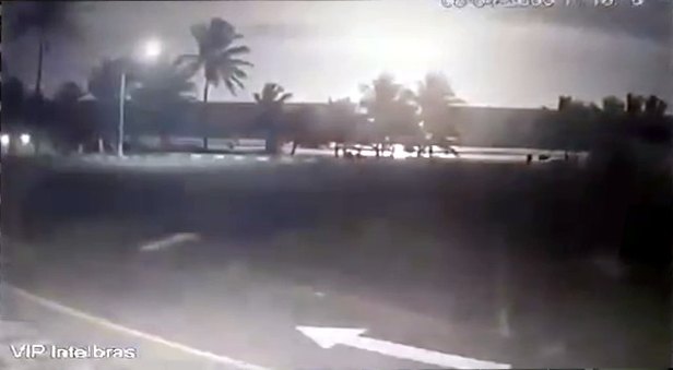 Foto: Reprodução câmera de segurança