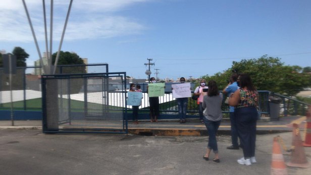 Pacientes protestam pela não realização de cirurgias oncológicas no HU