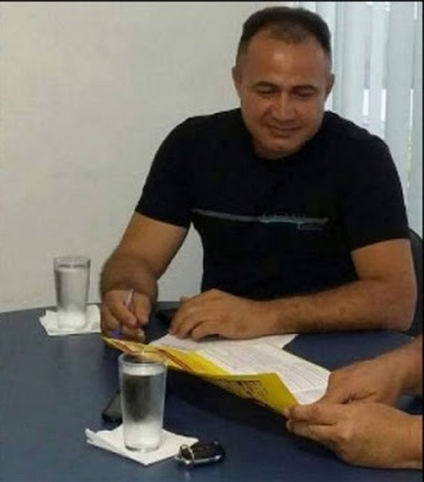 Rosivaldo era gerente de um posto de combustíveis/ Foto: WhatsApp